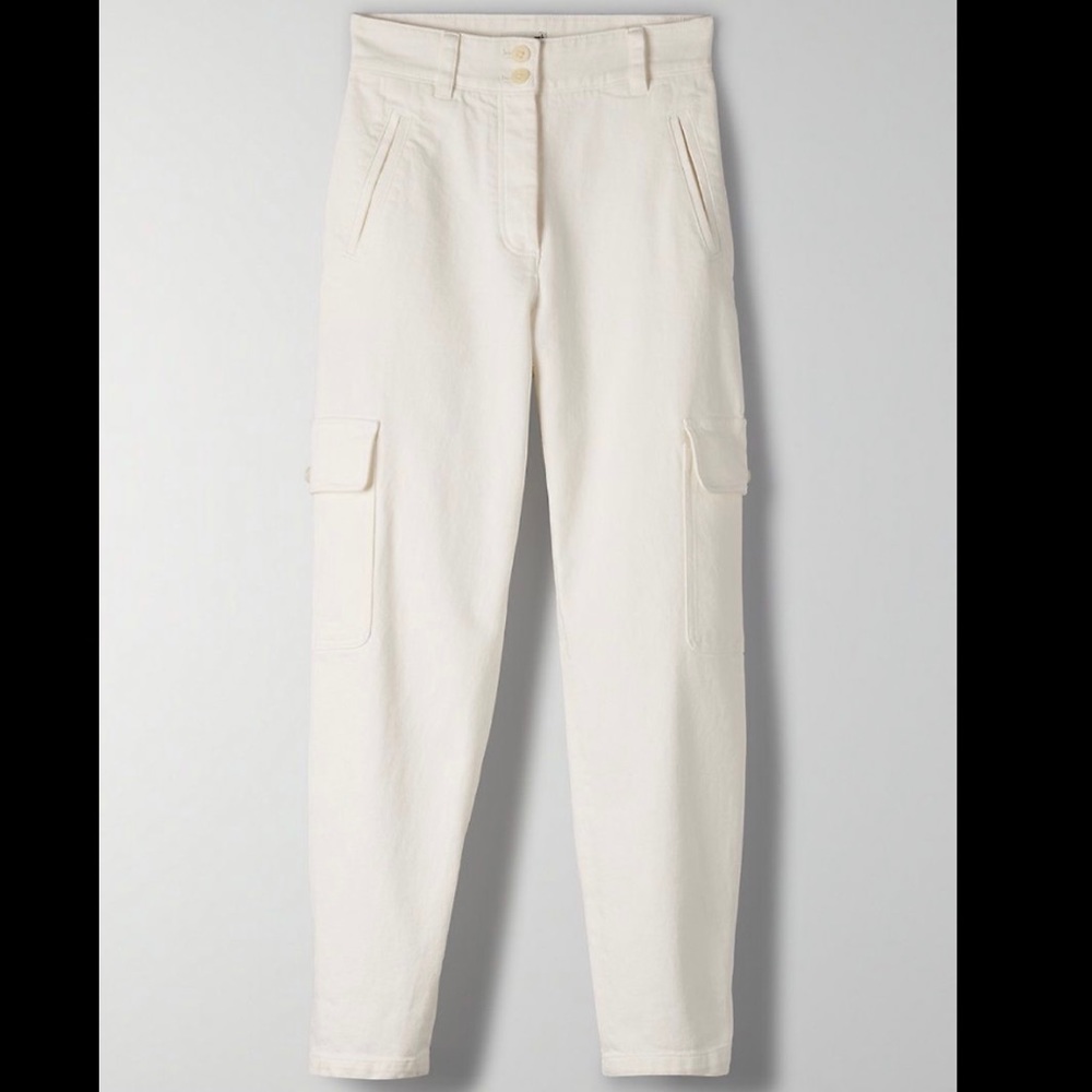 NEW Aritzia Wilfred Free Cargo Pants Mila Pant - Picture 2 of 6